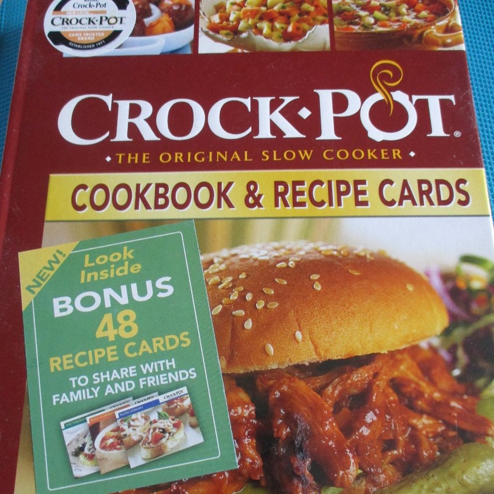 CROCK-POT The Original Slow Cooker Cookbook & Recipe Cards (Hardback)